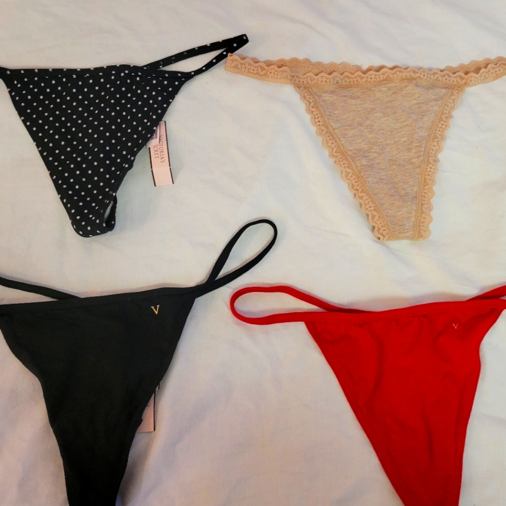 V.S.Black, Red, Polka Dot, and Tan
